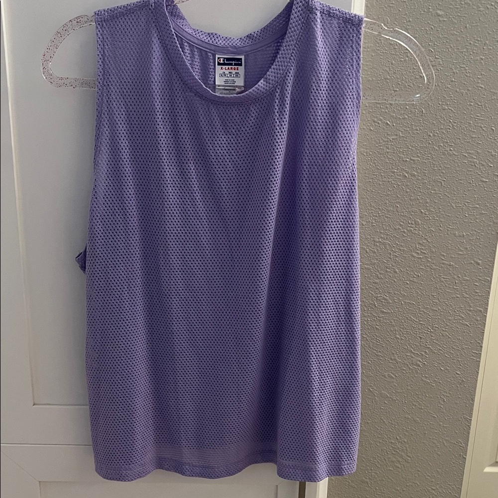 Champion Women's Lavender Muscle Tee